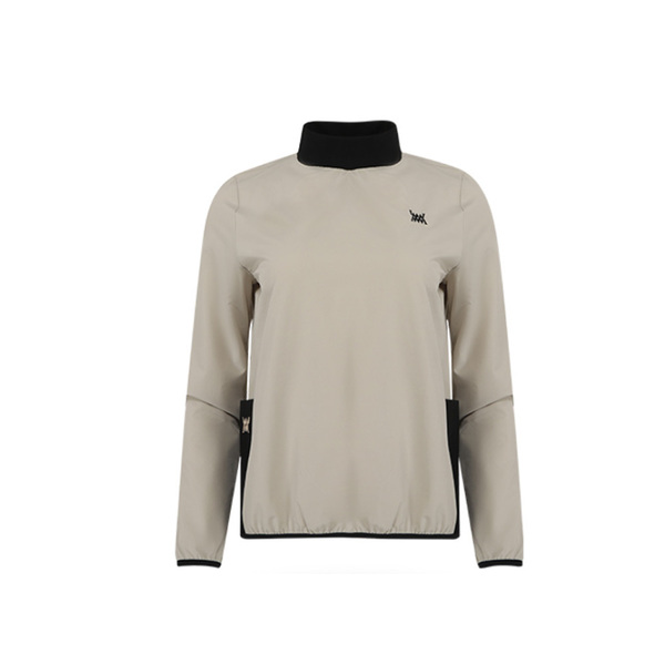 골피아 여성 주름 모던배색 바람막이 골프셔츠 ATS4MI5070