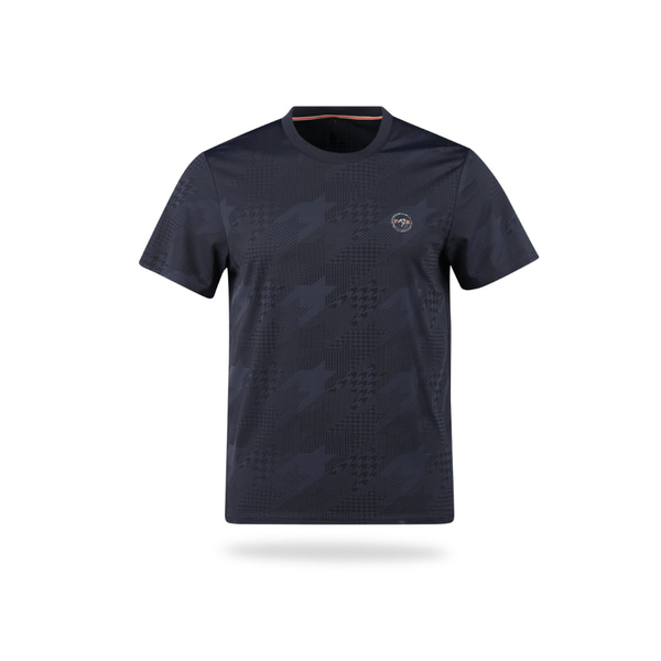 골피아 OT4M401 남성 제비 패턴 라운드넥 반팔 티셔츠
